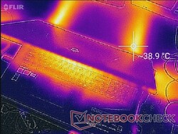 Vier Lüftungsschlitze