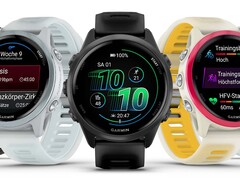 Auch die Forerunner 570 erhält eine Software-Aktualisierung