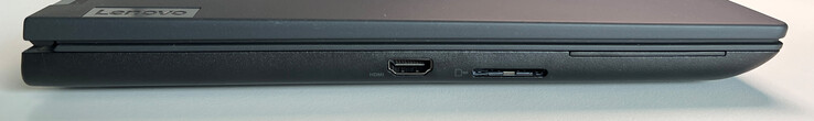 Links: HDMI 2.1, SD-Kartenleser, SmartCard-Leser (optional)