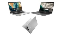Zwei neue 14 Zoll Chromebooks kommen von Acer in 2021: Das Premium-Chromebook 514 mit Tiger Lake-Chip und das kompakte Chromebook 314.