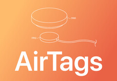 Die AirTags werden offenbar mit einem Ladepuck geladen, der dem der Apple Watch nicht ganz unähnlich sieht. (Bild: Apple)