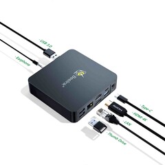 Beelink Expand F: Docking-Station mit zwei Displayausgängen