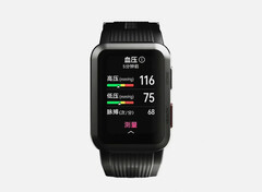 Huawei soll in wenigen Wochen seine erste Smartwatch mit Blutdruckmessung vorstellen. (Bild: Weibo)
