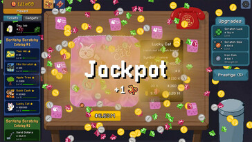 Im Bild: Ein Gameplay-Screenshot aus Scritchy Scratchy.