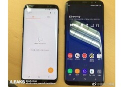 Das Galaxy S8 und sein größerer Bruder nebeneinander. Ein Handbuch verrät Features.