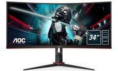 AOC CU34G2(X): Schnelle 34 Zoll UltraWide Curved-Gaming-Monitore.