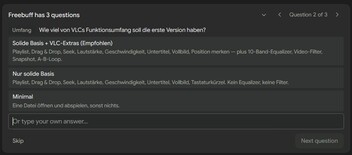 KI fragt: Welche Funktionsvielfalt