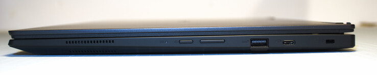 USB 3.2 Gen 1, USB-C mit PowerDelivery und DisplayPort, Kensington-Lock-Slot