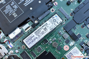 Die interne NVMe-SSD