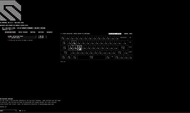 Die Tastatur kann über eine Web-App konfiguriert werden.