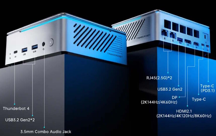 Verbaut sind auch zwei schnellere Ethernet-Ports