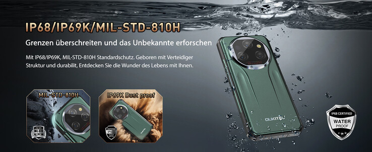 Das Modell soll robust sein (Bildquelle: Oukitel)