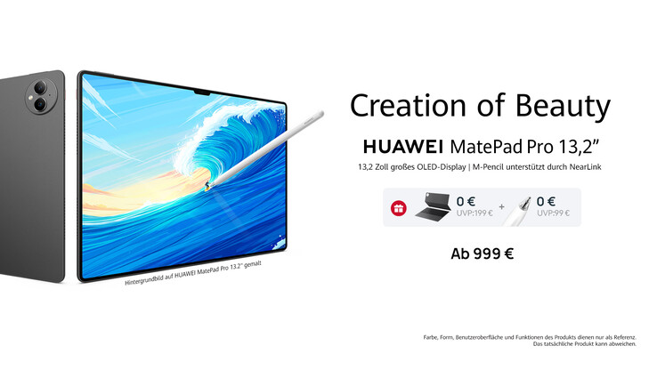 Das Huawei MatePad 13.2 startet mit Geschenken und Rabatt