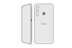 Das HTC Desire 20 Pro soll dem Xiaomi Mi Mix 10 recht ähnlich sehen. (Bild: Evan Blass)
