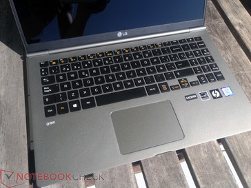 LG Gram 15 - Tastatur