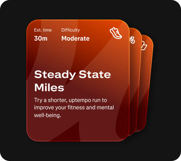 Mehrere konkrete Workouts werden vorgeschlagen (Bildquelle: Strava)