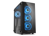 Sharkoon TG5: Günstiges Gehäuse mit Front- und Seitenfenster