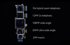 Das erste Penta-Cam-Handy mit 108 Megapixel-Sensor, Xiaomi Mi Note 10 im Teardown-Video.