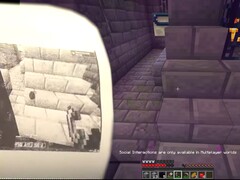 YouTuber smill hat Minecraft auf einem Kassenbon-Drucker durchgespielt. (Bildquelle: smillgames via YouTube)