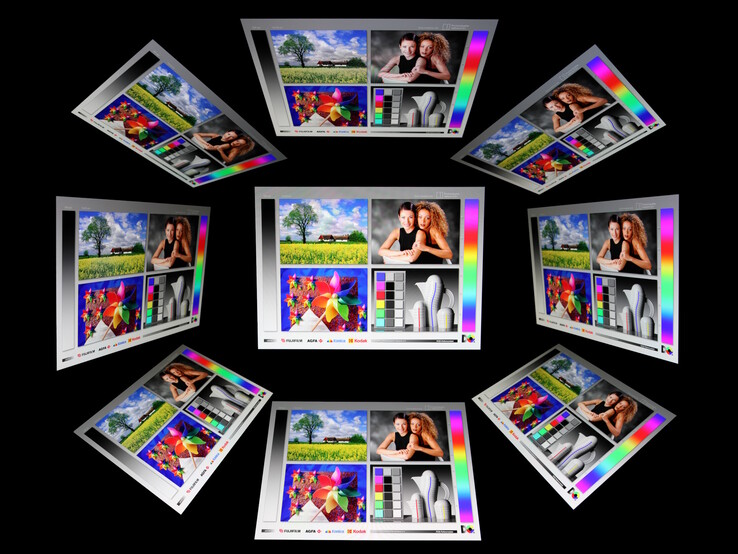 Die Blickwinkelstabilität beim Legion-Pro-OLED ist ausgezeichnet.