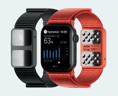 Über Bioimpedanz kann das Armband das Risiko eines Herzinfarktes evaluieren. (Bild: Aura)