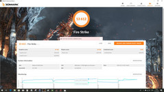 3DMark Fire Strike (GPU @ 1.440 MHz VRAM @ 9000 MHz)