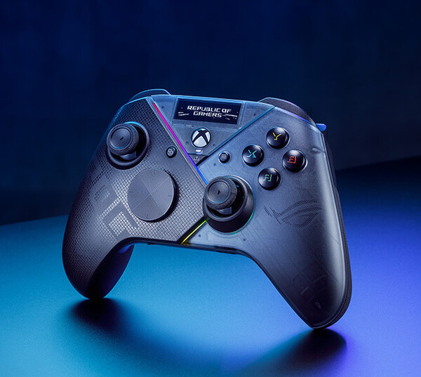 Der neue Controller von Asus hat ein Display, genau wie der hier zu sehende ROG Raikiri Pro