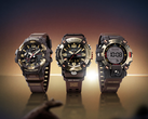 Von links: Die Casio GR-B300H-5A, GG-B100XMH-5A, GW-9500MH-5