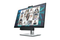 Der HP E24d G4 und der E27d G4 sollen sich besonders gut für Videokonferenzen eignen. (Bild: HP)