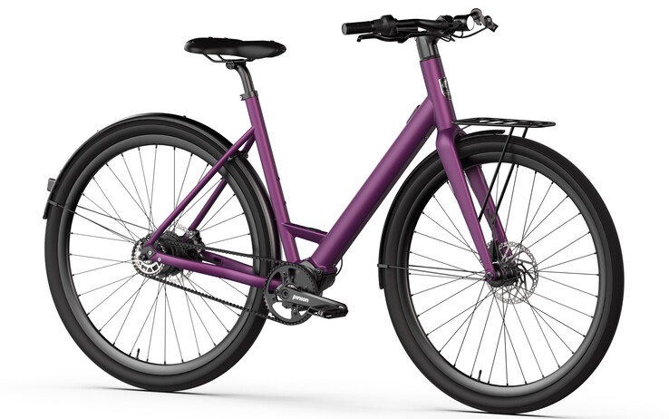 Schutzbleche, Beleuchtung und ein Front-Gepäckträger sind vorhanden (Bildquelle: Desiknio)