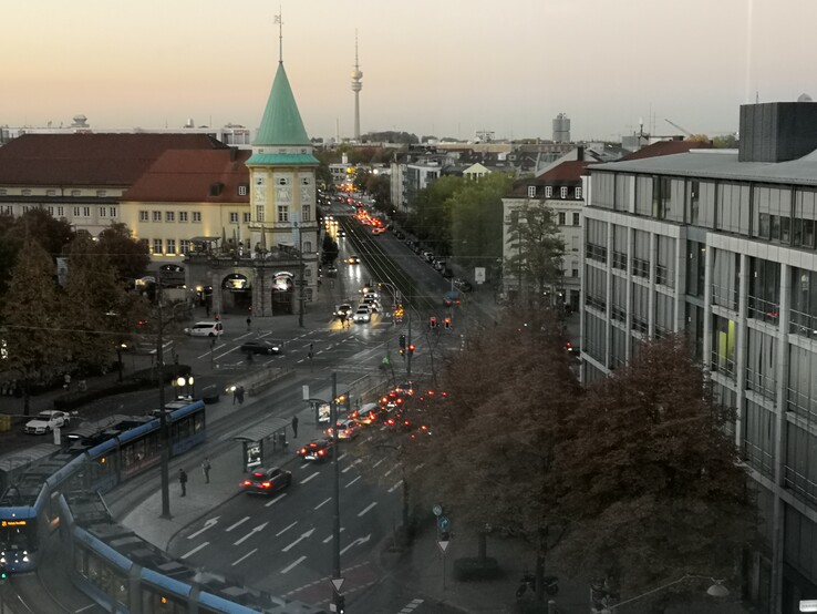 Huawei Mate 10 Pro: Dämmerung mit Hybridzoom