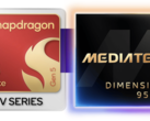 Die Snapdragon 8 Elite Gen 5 V-Serie und der Dimensity 9500.