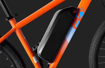 Der Akku ist nicht in den Rahmen integriert (Bildquelle: PVY)