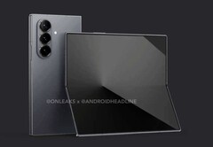 Das Galaxy Z Fold7 soll eine 200 Megapixel Hauptkamera erhalten. (Bildquelle: @OnLeaks / Android Headlines)