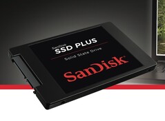 Zum Deal-Preis von 99 Euro bietet die SanDisk SSD Plus zwar keine rasenden Geschwindigkeiten, dafür aber 2TB Speicherplatz (Bild: SanDisk)