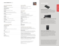 Datenblatt Lenovo ThinkPad T14 Gen 2 AMD