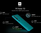 Das Xiaomi Mi Note 10 aka Mi CC9 Pro wird mit potenter 108 Megapixel Penta-Cam starten und sonst einiges zu bieten haben.