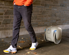 Service-Roboter Gitamini hilft dabei, das Klima zu schonen, indem man weniger Auto fahren muss. (Bild: MyGita)