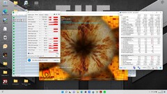 Stresstest wenige Sekunden nach Start