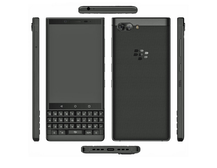 Die Bilder zum BlackBerry Key2 sind schon vorab geleakt.