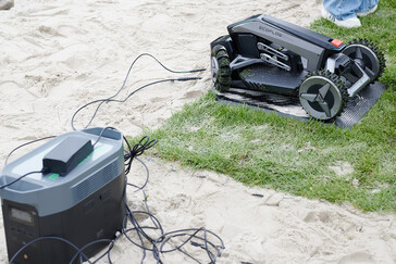 Energieversorgung per Akku. (Foto: Andreas Sebayang/Notebookcheck.com)