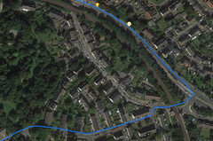 GPS-Test Oukitel K6000 Plus Kreuzungsbereich