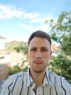 Selfie mit der Frontcam (Portrait-Modus)