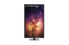 Die neuen LG UltraFine OLED Pro Monitore bieten einen aufsteckbaren Blendschutz. (Bild: LG)