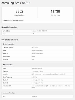 Mit 11.738 Punkten wird das Apple A19 Pro um 20% überholt.