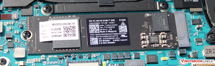 Eine PCIe-4-SSD dient als Systemlaufwerk.