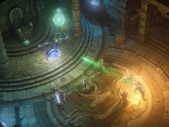 Im Bild: Ein Kampf in Pathfinder: Kingmaker - Enhanced Plus Edition.