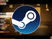 Ein Bild mit dem Steam-Logo und dem Spiel "Home Behind", das jetzt um 80 % reduziert ist.