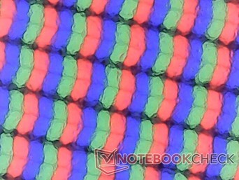 Display ist etwas körniger als eine glänzende Alternative