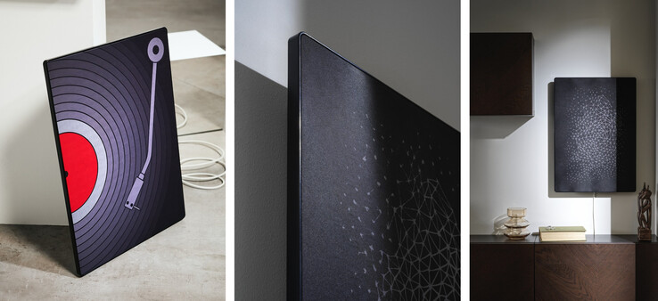 Der Bilderrahmen ist auch in Schwarz erhältlich, in Zukunft sollen neue Motive zum Austauschen angeboten werden. (Bild: Ikea)